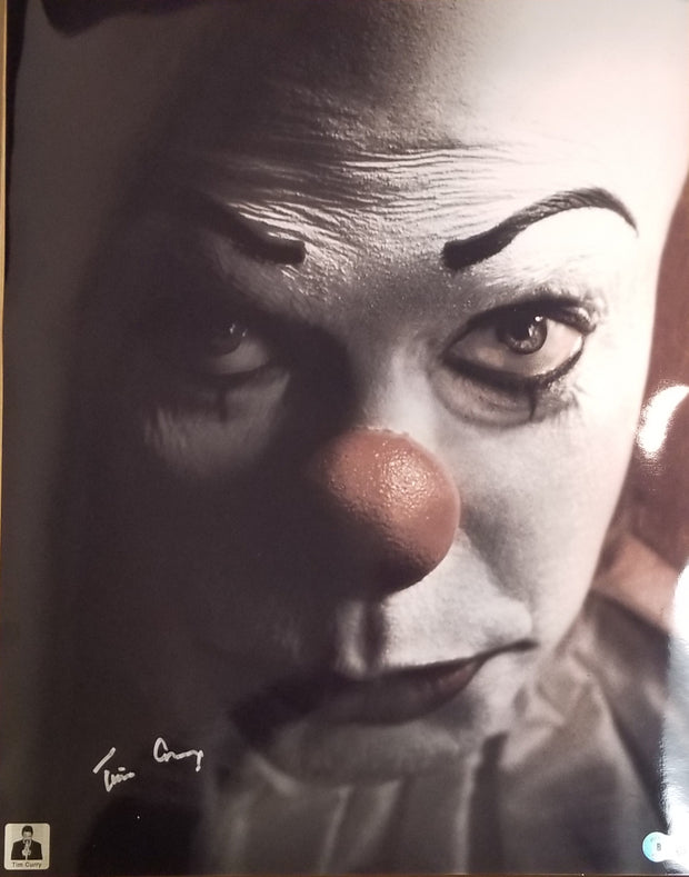 Tim Curry signed 16x20 glossy IT the movie photo  Image #4 Beckett Authenticated with Tim Curry's Official COA