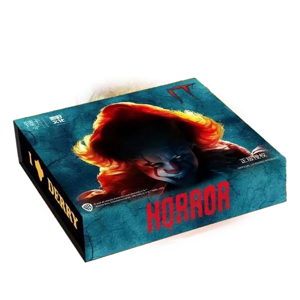 OFFICIAL IT WB Trading Cards 6 Pack Premium Hobby Box Horror (Sealed New)
