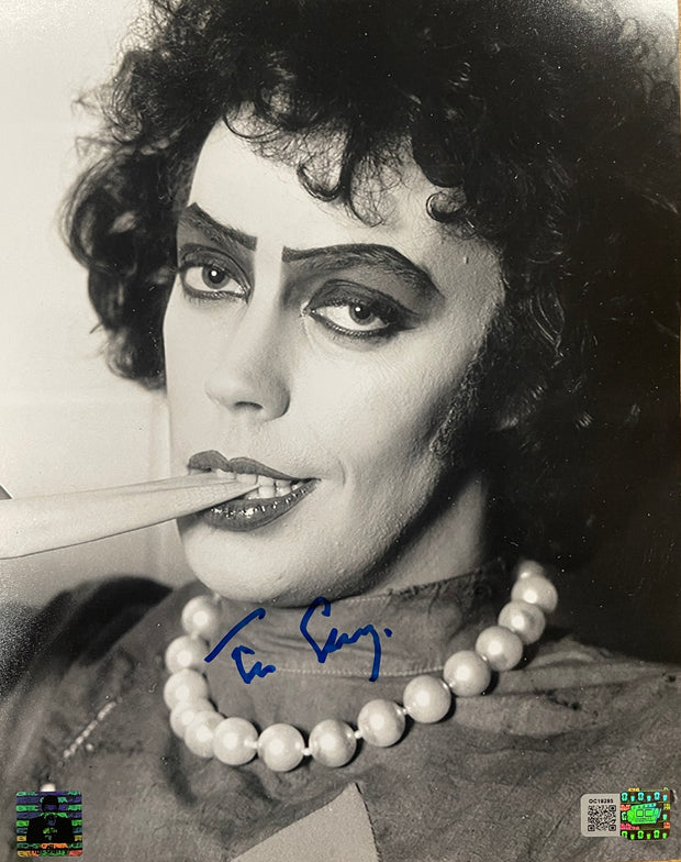 Tim Curry signed 8x10 Frank-N-Furter Image #4 OCCM Authenticated with Tim Curry's Official COA