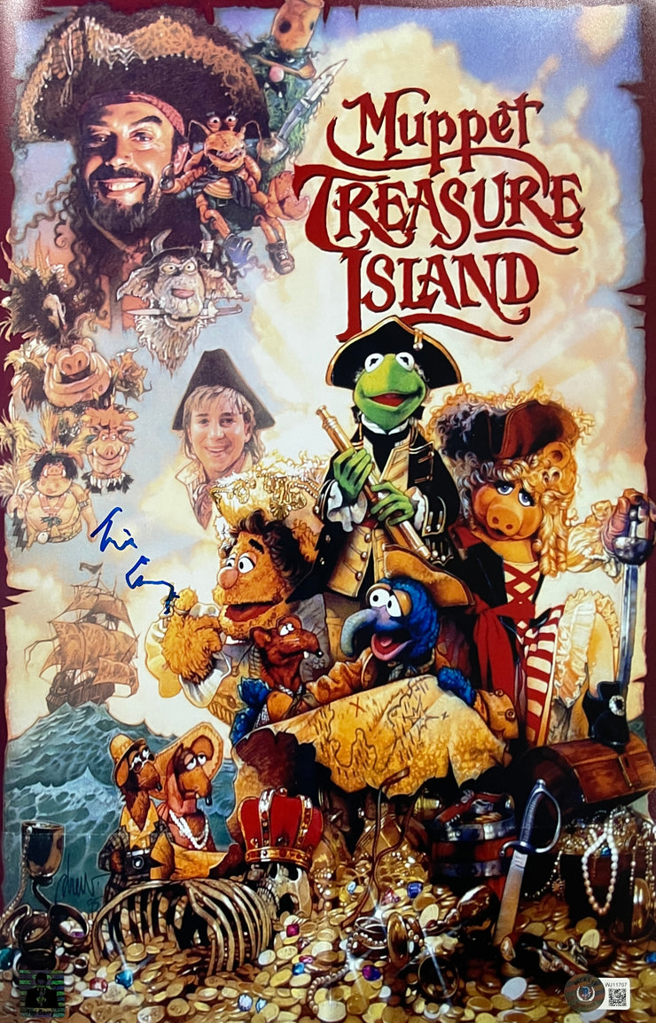 Tim Curry signed 11x17 Muppet Treasure Island Photo Image #1 Beckett A