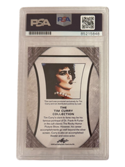 Tim Curry signed Leaf Trading Card PSA/DNA Encap (Black)