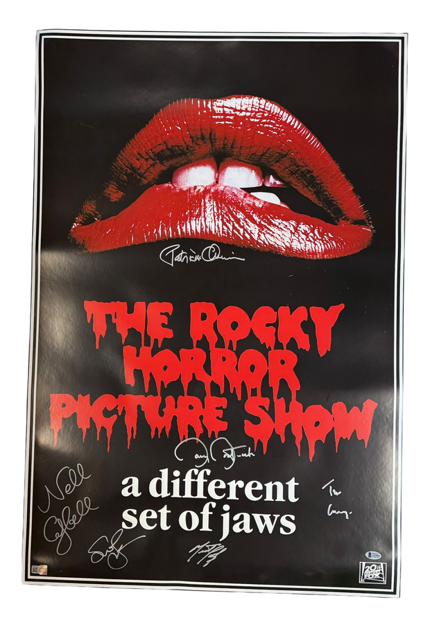 Cast Signed Rocky Horror Picture Show Full Size Poster