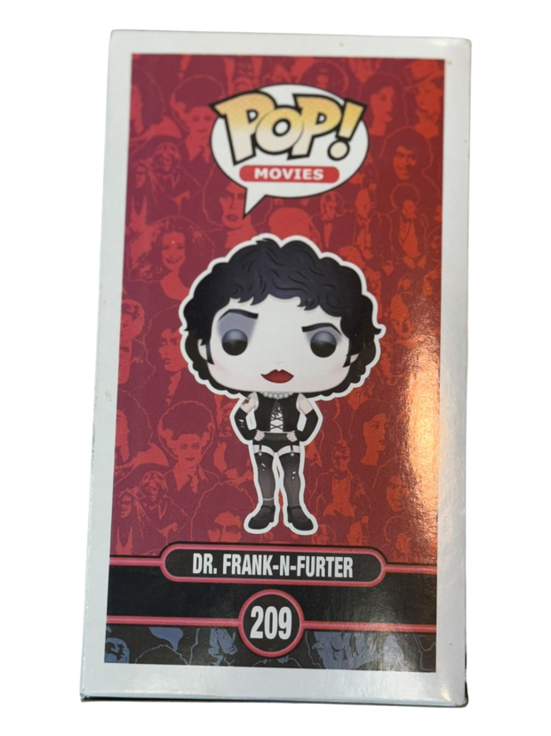 Tim Curry autographed Rocky Horror Picture Show Frank-N-Furter Funko Pop! OCCM QR authenticated with Tim Curry Holo (A)