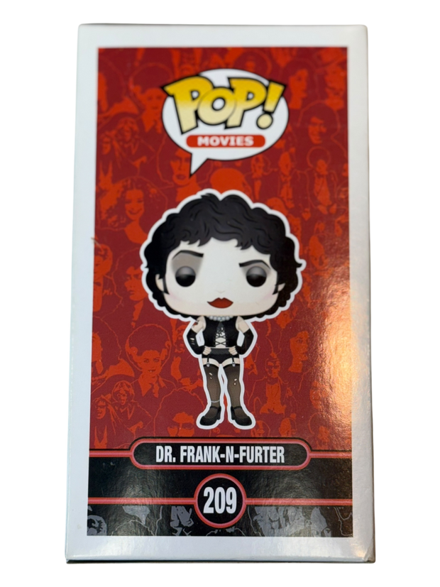 Tim Curry autographed Rocky Horror Picture Show Frank-N-Furter Funko Pop! OCCM QR authenticated with Tim Curry Holo (B)