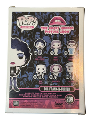 Tim Curry autographed Rocky Horror Picture Show Frank-N-Furter Funko Pop! OCCM QR authenticated with Tim Curry Holo (A)