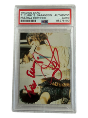 Tim Curry & Susan Sarandon signed RHPS Trading Card PSA/DNA Encap #27 (2)