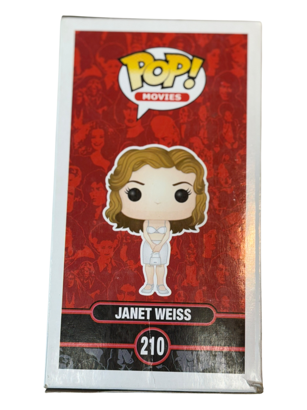 Susan Sarandon autographed Rocky Horror Picture Show Janet Weiss Funko Pop! OCCM QR authenticated (B)