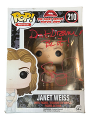 Susan Sarandon autographed Rocky Horror Picture Show Janet Weiss Funko Pop! OCCM QR authenticated (B)