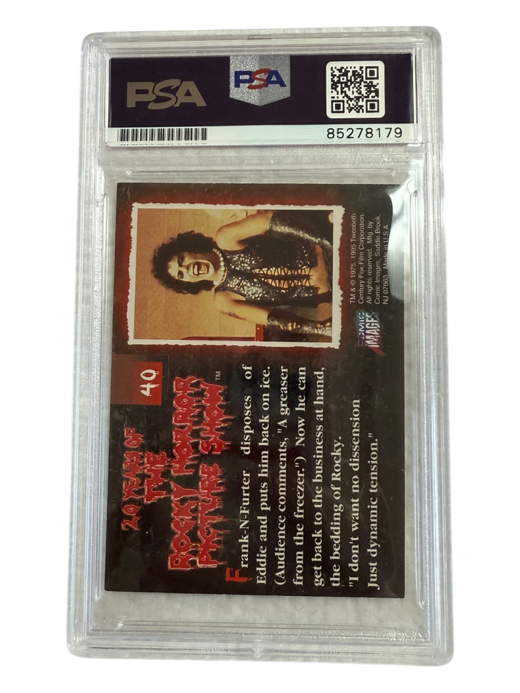 Tim Curry & Susan Sarandon signed RHPS Trading Card PSA/DNA Encap #40 (4)