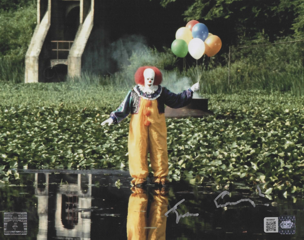 Tim Curry signed 8x10 IT movie Image #4 OCCM Authenticated with Tim Curry's Official Holo