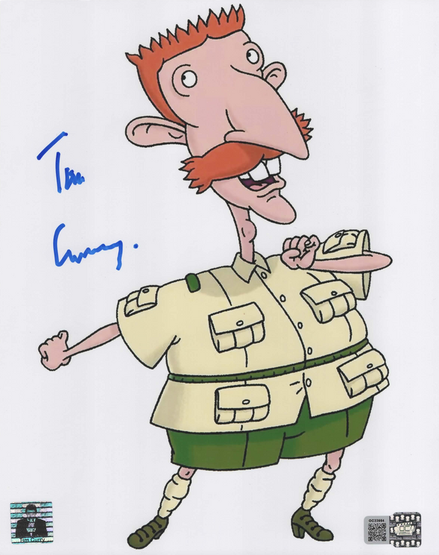 Tim Curry signed 8x10 Nigel Thornberry Image #2 OCCM Authenticated with Tim Curry's Official Holo