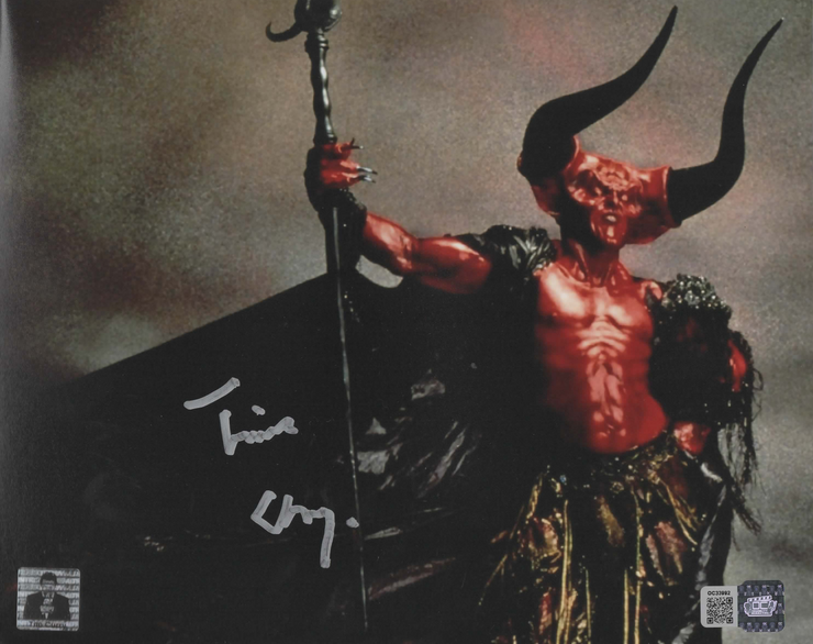 Tim Curry Signed 8x10 Legend Darkness Photo Image 1 OCCM Authenticate tim-curry-signed-8x10-legend-darkness-photo-image-1-occm-authenticate