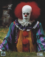 Tim Curry signed 8x10 Pennywise Image #4 OCCM Authenticated with Tim Curry's Official Holo (Silver)