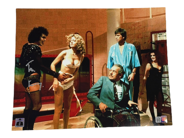 Tim Curry autographed Rocky Horror Picture Show 11x14 Photo OCCM authenticated with Tim Curry Holo