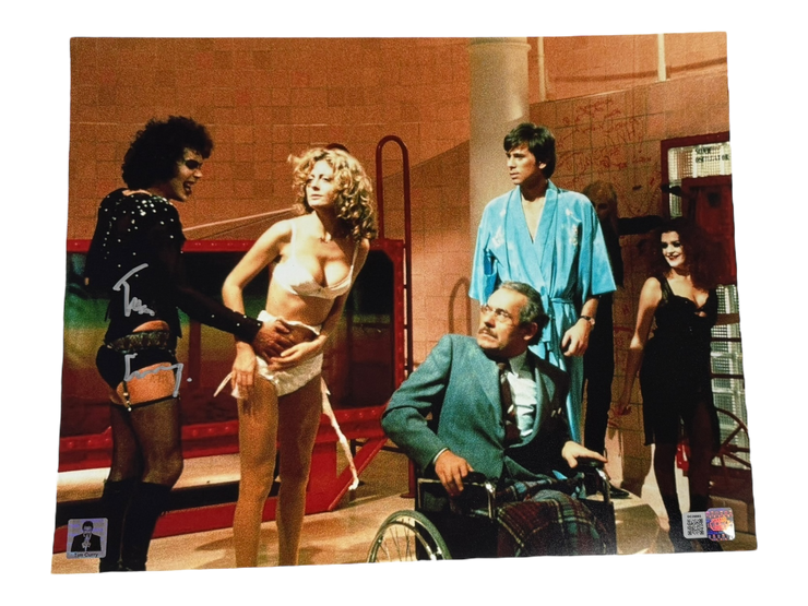 Tim Curry autographed Rocky Horror Picture Show 11x14 Photo OCCM authenticated with Tim Curry Holo