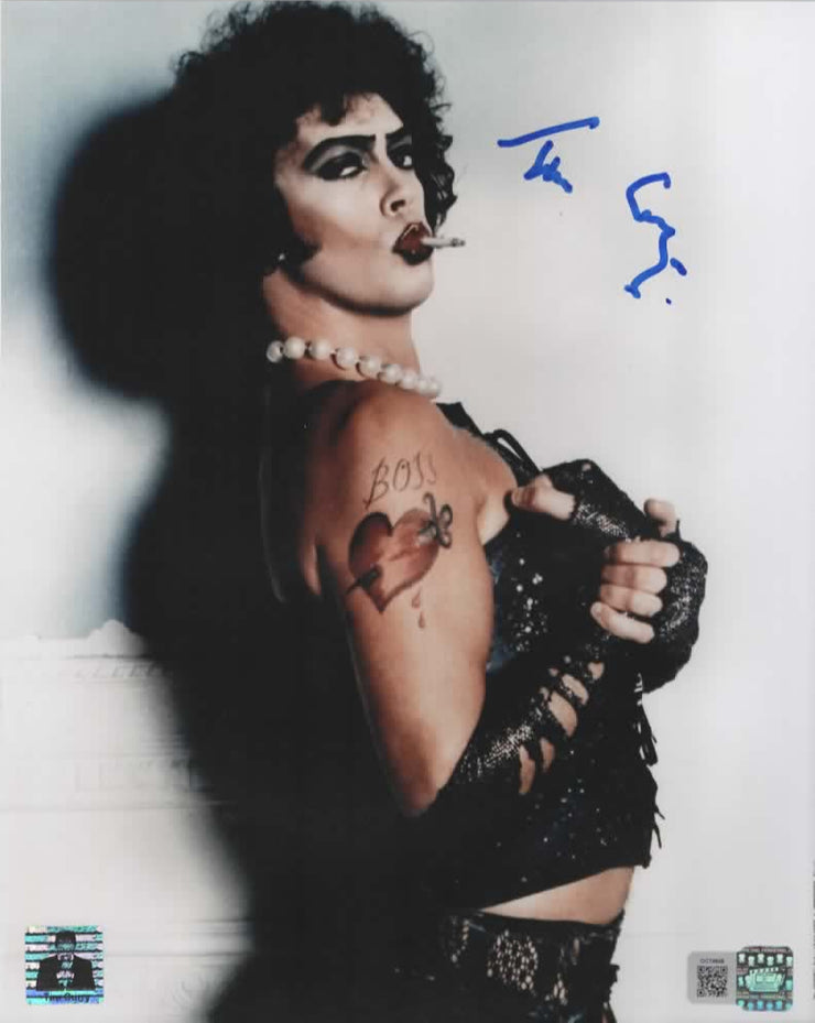 Tim Curry autographed 8x10 Frank-N-Furter Photo OCCM authenticated with Tim Curry Holo