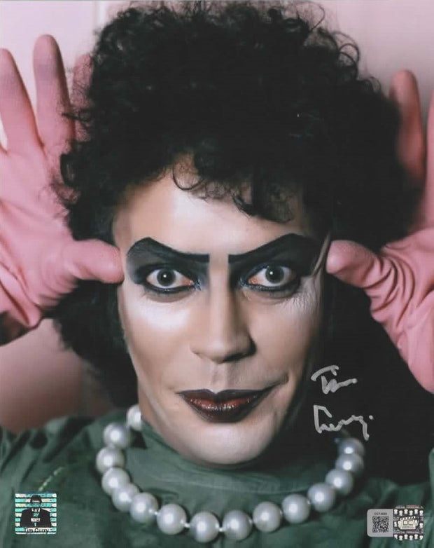 Tim Curry autographed Frank-N-Furter 8x10 Photo OCCM authenticated with Tim Curry Holo