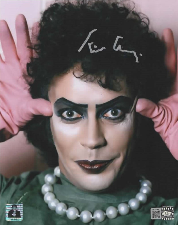 Tim Curry autographed Frank-N-Furter 8x10 Photo OCCM authenticated with Tim Curry Holo