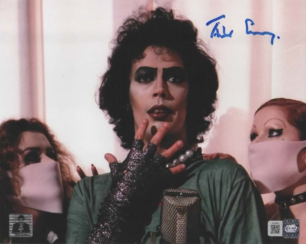 Tim Curry Frank-N-Furter autographed 8x10 Photo OCCM authenticated with Tim Curry Holo