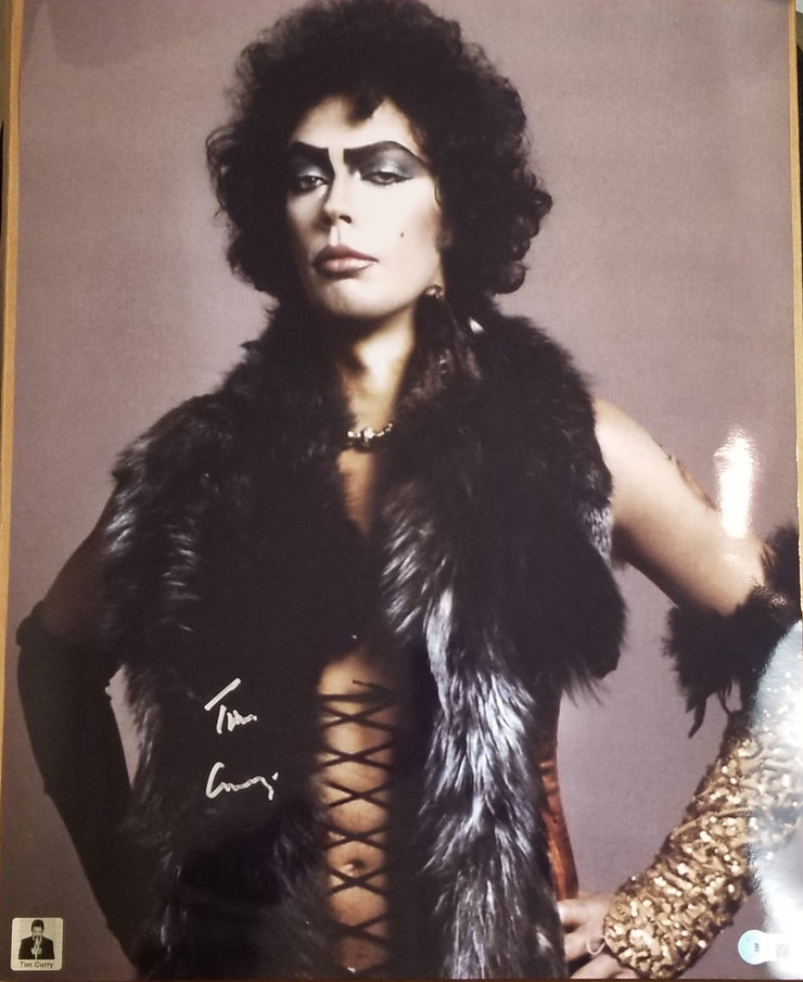 Tim Curry signed 16x20 glossy The Rocky Horror Picture Show Photo  Image #4 Beckett Authenticated with Tim Curry's Official COA