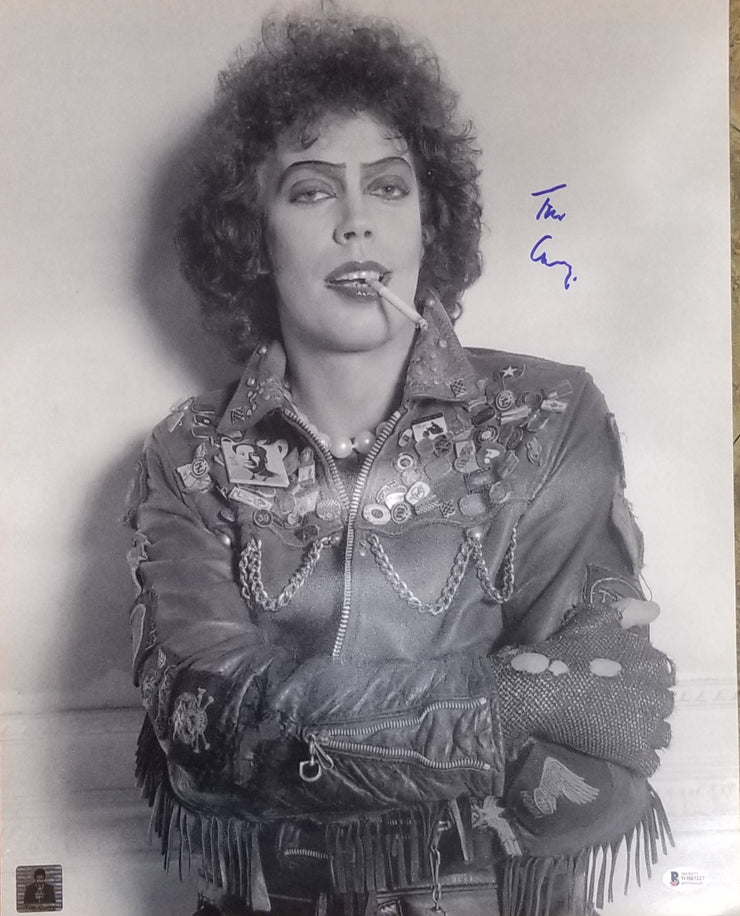 Tim Curry signed 16x20 The Rocky Horror Picture Show Photo  Image #2 Beckett Authenticated with Tim Curry's Official COA