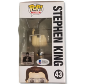 Tim Curry signed Stephen King Funko POP! (White)