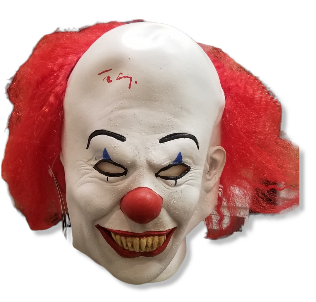 Tim Curry signed It Pennywise mask Beckett deals certified