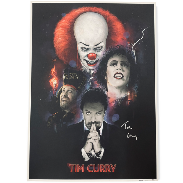 Tim Curry - Signed Character Lithograph (28x20)