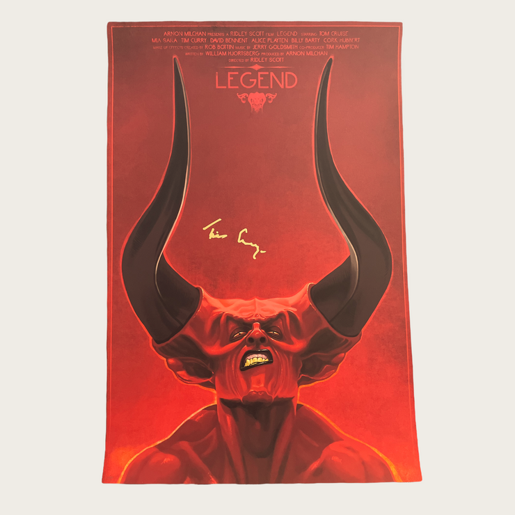 Tim Curry - Signed Legend Lithograph (24x16)