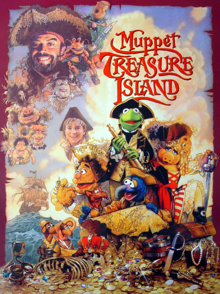 Tim Curry signed Muppet Treasure Island Image # 3 (8x10, 11x17)